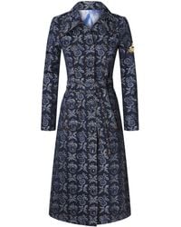 Etro - Floral-jacquard Belted Dress - Lyst