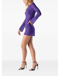 maison close blue angel bodycon mini dress Maison Close Blue Angel Bodycon Mini Dress