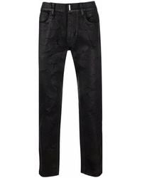 Givenchy - Distressed-effect Slim-fit Jeans - Lyst