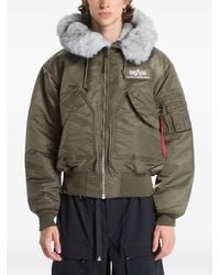 Alpha Industries - 45/P Hooded Custom Jacket - Lyst
