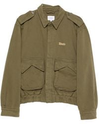 Rhude - Veste Bomber À Logo Brodé - Lyst