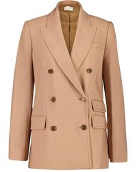Zimmermann - Wollen Blazer Met Dubbele Rij Knopen - Lyst