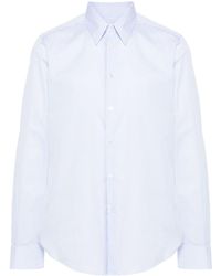 Lanvin - Striped Poplin Shirt - Lyst