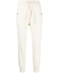 Thom Krom - Drawstring Cotton-Blend Trousers - Lyst