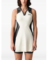 EA7 - Tennis Dress And Shorts Set - Lyst