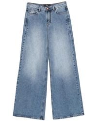 3x1 - The Kat Darted Wide-Leg Jeans - Lyst