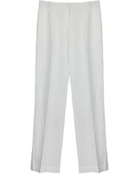 Purotatto - Pantalon En Lin À Coupe Ample - Lyst