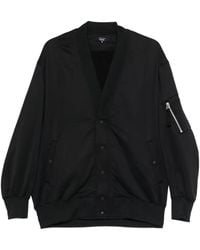 Comme des Garçons - V-Neck Zip-Up Bomber Jacket - Lyst