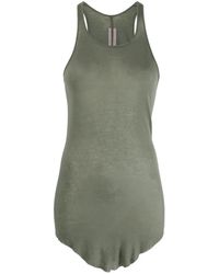 Rick Owens - Basic Ribbed-Knit Tank Top - Lyst