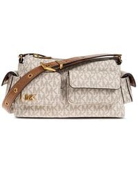 MICHAEL Michael Kors - Dakota Monogram-Pattern Shoulder Bag - Lyst