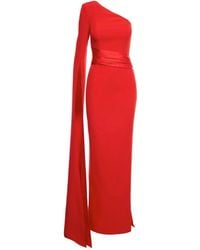 V:PM ATELIER - Abito Lungo Victoria Monospalla - Lyst