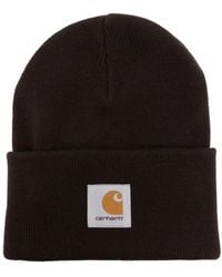 Carhartt - Logo Beanie - Lyst