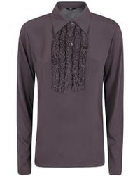 Seventy - Chemise Volantée À Manches Longues - Lyst