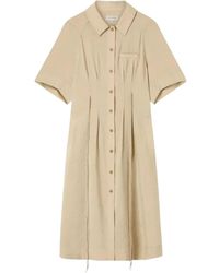 Lee Mathews - Maggie Shirt Midi Dress - Lyst