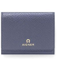 Aigner - Ivy Grained Leather Wallet - Lyst