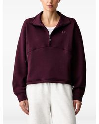 Under Armour - Ua Unstoppable Quarter-Zip Drawstring-Hem Sweater - Lyst