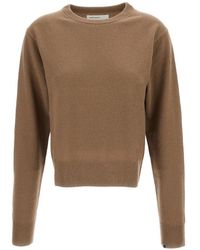 Extreme Cashmere - Crew-Neck Ribbed-Trim Sweater - Lyst