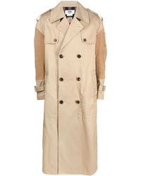 Junya Watanabe - X Carhartt Trenchcoat Met Vlakken - Lyst