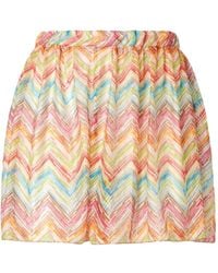 Missoni - Zigzag-Knit Beach Cover Up - Lyst