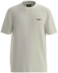 BOSS - X Aston Martin C-Thompson Logo-Patch T-Shirt - Lyst
