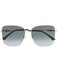 Jimmy Choo - Square-Frame Sunglasses - Lyst