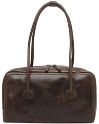 Marge Sherwood - Soft Boston Leren Schoudertas - Lyst