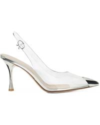 Gianvito Rossi - Diana Cap-Toe Slingback Pumps - Lyst