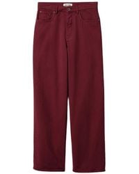 Miu Miu - Jeans mit Logo-Stickerei - Lyst