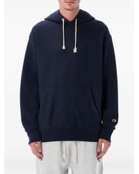 Champion - Logo-embroidered Hoodie - Lyst