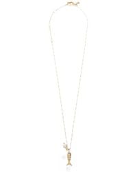 Kate Spade - Summer Daze Fish-Motif Necklace - Lyst