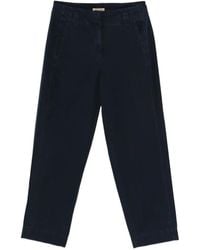 Woolrich - Cotton Carrot Trousers - Lyst