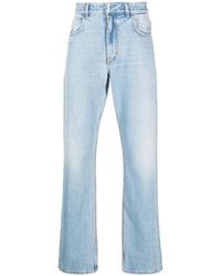 Givenchy - Vaqueros holgados de talle medio - Lyst