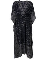 Lenny Niemeyer - Abstract-Print Kaftan - Lyst