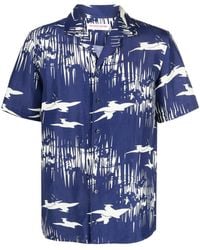 Orlebar Brown - Hibbert Graphic-Print Shirt - Lyst