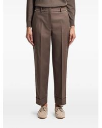 Peserico - Pleat-Detail Trousers - Lyst