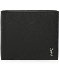 Saint Laurent - Tiny Cassandre East/West Wallet - Lyst