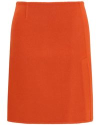 P.A.R.O.S.H. - P.A.R.O..H. Wool Mini Skirt - Lyst