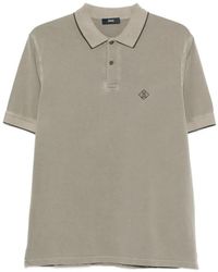 Herno - Logo Cotton Polo Shirt - Lyst