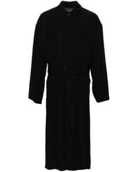 Balenciaga - Belted Trench Coat - Men's - Lyocell - Lyst