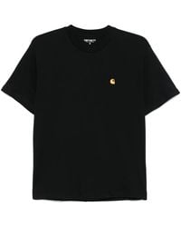 Carhartt - Crew Neck Logo T-Shirt - Lyst