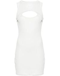 Off-White c/o Virgil Abloh - Cut-Out Ribbed-Knit Dress - Lyst