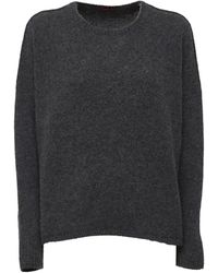 Apuntob - Crew-Neck Drop-Shoulder Sweater - Lyst