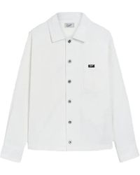 Pence - Tommy Button-Front Shirt Jacket - Lyst