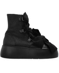 Agl Attilio Giusti Leombruni - Vibe Ribbon Platform Boots - Lyst
