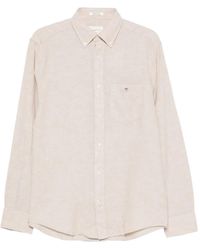 GANT - Buttoned Chest-Pocket Shirt - Lyst