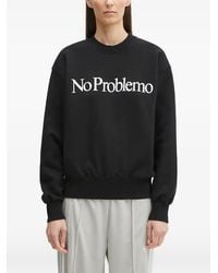 Aries - Logo-Print Sweatshirt - Lyst