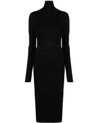 GAUGE81 - Suno Roll-Neck Maxi Dress - Lyst