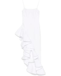 GIUSEPPE DI MORABITO - Ruffled Maxi Dress - Lyst