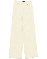 Maje - Gerade Hose Aus Tweed - Lyst