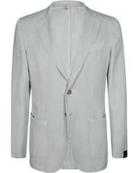 Santaniello - Single-Breasted Blazer - Lyst